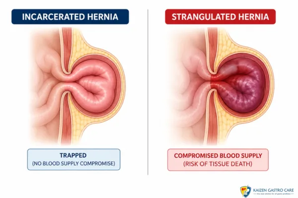 Incarcerated vs Strangulated Hernia_